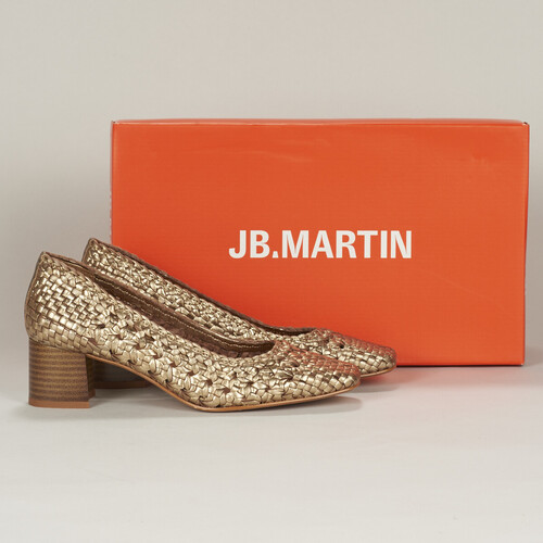Zapatos Mujer Zapatos de tacón JB Martin SAUVAGE Tresse / Oro