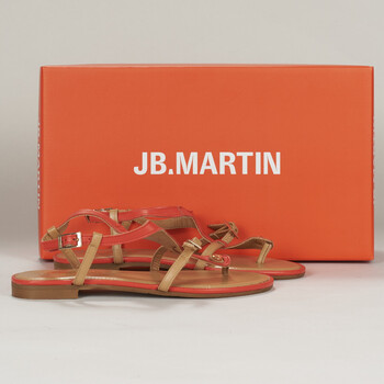 Zapatos Mujer Sandalias JB Martin AISSA Napa / Naranja / Camel