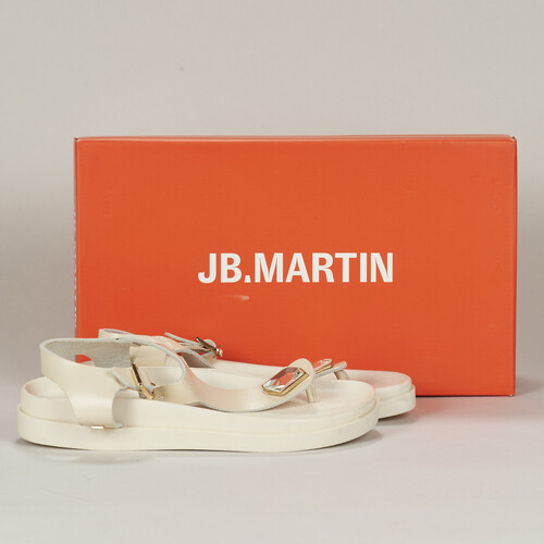 Zapatos Mujer Sandalias JB Martin ALEO Buffle / Off / Blanco