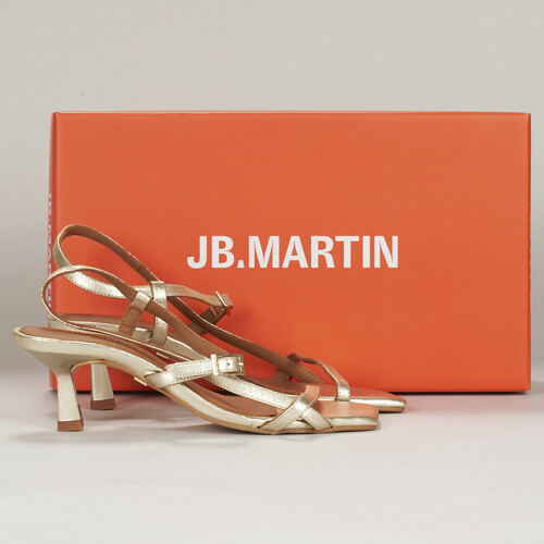 Zapatos Mujer Sandalias JB Martin MELODIE Metal / Oro