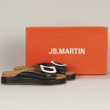 Zapatos Mujer Zuecos (Mules) JB Martin LAMBADA Napa / Negro