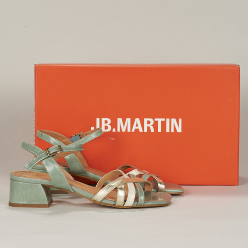 Zapatos Mujer Sandalias JB Martin VICTORIA Vintage / Sauge / Tiza / Dorado