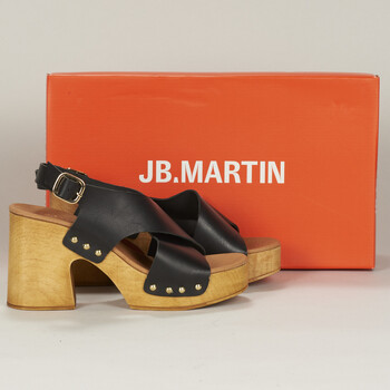 Zapatos Mujer Zuecos (Clogs) JB Martin AIMEE Buffle / Negro