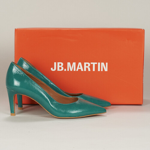 Zapatos Mujer Zapatos de tacón JB Martin ELSA Barniz / Esmeralda