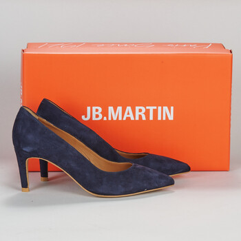 Zapatos Mujer Zapatos de tacón JB Martin ELSA Cabra / Piel / Marino