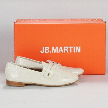 Zapatos Mujer Mocasín JB Martin FRANCHE SOFT Vintage / Off / Blanco
