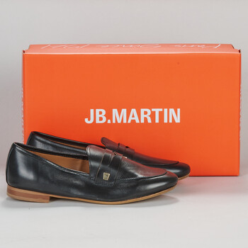 Zapatos Mujer Mocasín JB Martin FRANCHE SOFT Napa / Negro