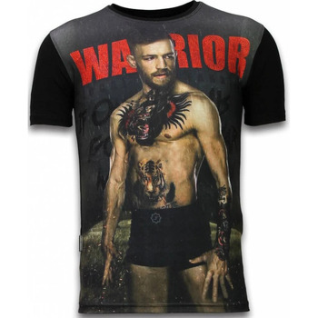 textil Hombre Camisetas manga corta Local Fanatic Notorious Warrior Camiseta Digital Negro