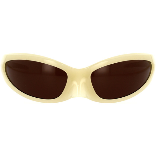 Relojes & Joyas Gafas de sol Balenciaga Occhiali da Sole  Skin Cat BB0251S 003 Amarillo