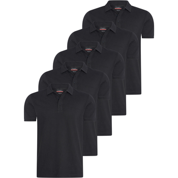 Pierre Cardin Classic Polo 5-Pack Negro