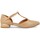 Zapatos Mujer Bailarinas-manoletinas Vale In 5999 Beige