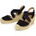 Zapatos Mujer Sandalias Vale In 0418 Negro