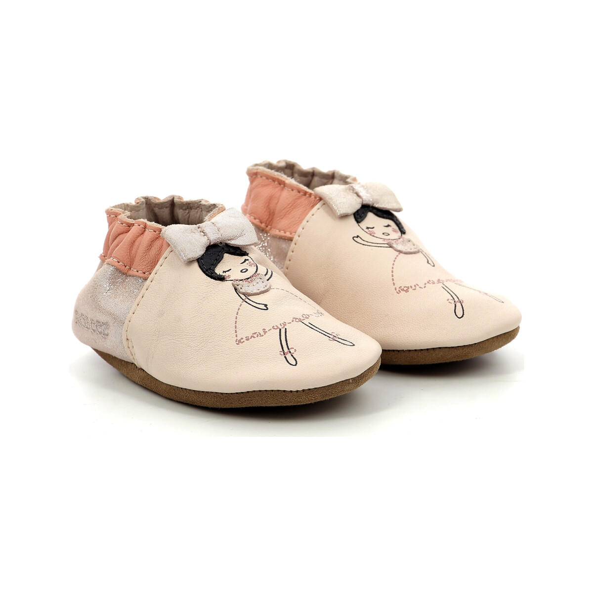 Zapatos Niña Pantuflas para bebé Robeez Ballet Passion Rosa