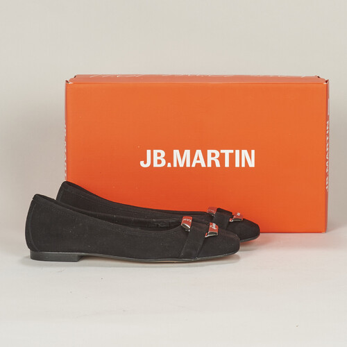 Zapatos Mujer Bailarinas-manoletinas JB Martin VRAIE Cabra / Piel / Negro
