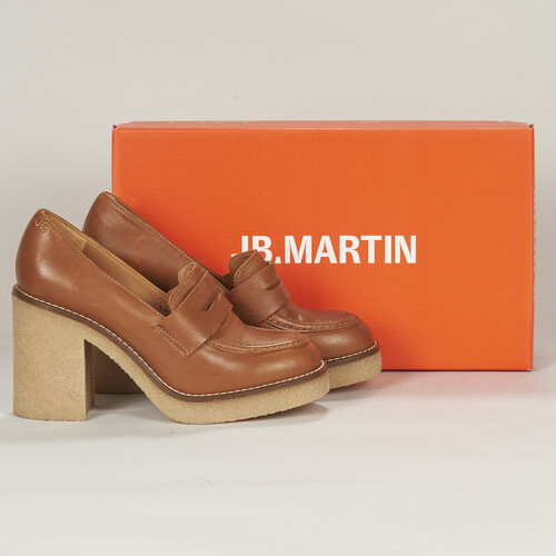 Zapatos Mujer Mocasín JB Martin BRITNEY Vacuno / Soft / Cognac