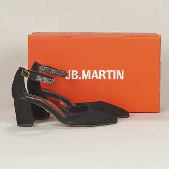 Zapatos Mujer Zapatos de tacón JB Martin ELEONORE Cabra / Piel / Negro