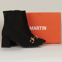 Zapatos Mujer Botines JB Martin VOLTIGE Cabra / Piel / Negro