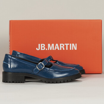 Zapatos Mujer Derbie JB Martin BIANCA Barniz / Azul / Rock