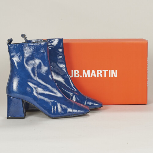 Zapatos Mujer Botines JB Martin VANESSA Barniz / Azul / Rock