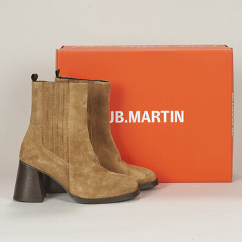 Zapatos Mujer Botines JB Martin BAOLA Toile / Napa / Negro