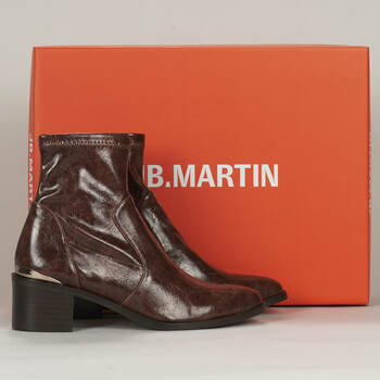 Zapatos Mujer Botas de caña baja JB Martin LUCIE Toile / Vintage / Cognac