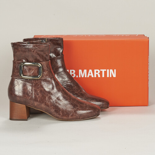 Zapatos Mujer Botines JB Martin ADORABLE Toile / Vintage / Cognac