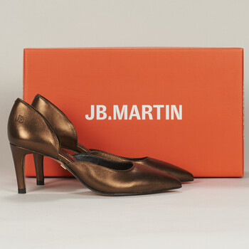 Zapatos Mujer Zapatos de tacón JB Martin ENVIE Cabra / Metal / Marrón