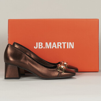 Zapatos Mujer Zapatos de tacón JB Martin VOICE Cabra / Metal / Marrón