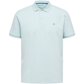 textil Hombre Tops y Camisetas Selected 16087839 DANTE-HARBOUR GRAY Azul