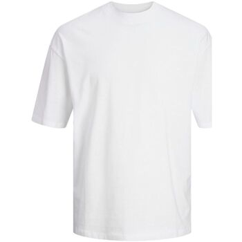 textil Hombre Tops y Camisetas Jack & Jones 12234745 TIMO-WHITE Blanco