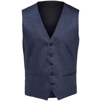 textil Hombre Chaquetas Selected 16090173 STATE FLEX-DARK BLUE Azul