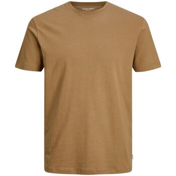 textil Hombre Tops y Camisetas Jack & Jones 12156101 BASIC TEE-OTTER Marrón