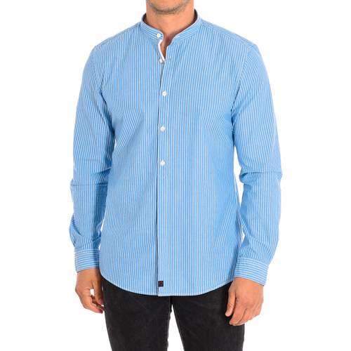textil Hombre Camisas manga larga Strellson 10004717-450 Azul