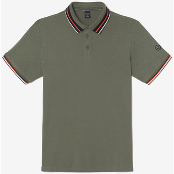 textil Hombre Tops y Camisetas Le Temps des Cerises Polo AREL Verde