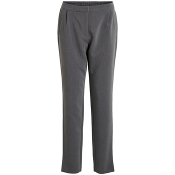 textil Mujer Pantalones Vila Piper Pants - Dark Grey Melange Gris