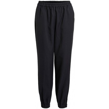 textil Mujer Pantalones Vila Petra HW Pants - Navy Azul