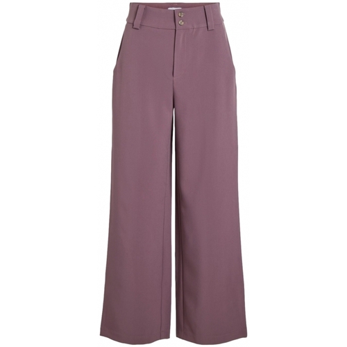textil Mujer Pantalones Vila Pants Marna - Ephemera Rosa