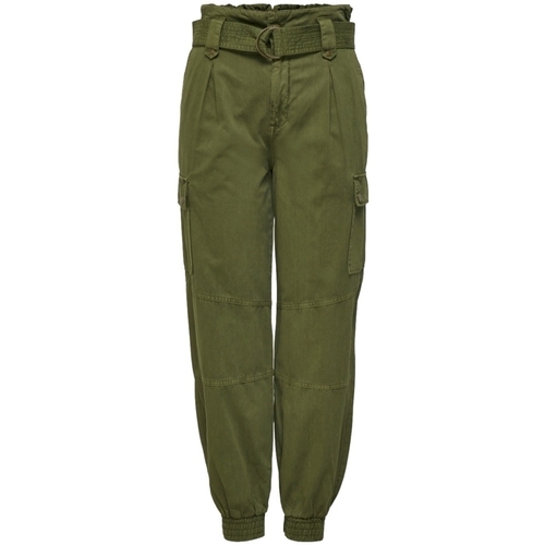 textil Mujer Pantalones Only Pants Saige Cargo - Olive Drab Verde