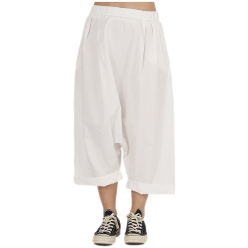 textil Mujer Pantalones Wendy Trendy Pants 791824 - White Blanco