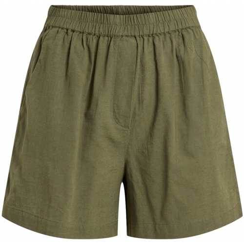 textil Mujer Shorts / Bermudas Vila Chellie Shorts - Four Leaf Clover Verde