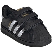 Zapatos Niños Deportivas Moda adidas Originals Baby Superstar CF I EF4843 -CO Negro