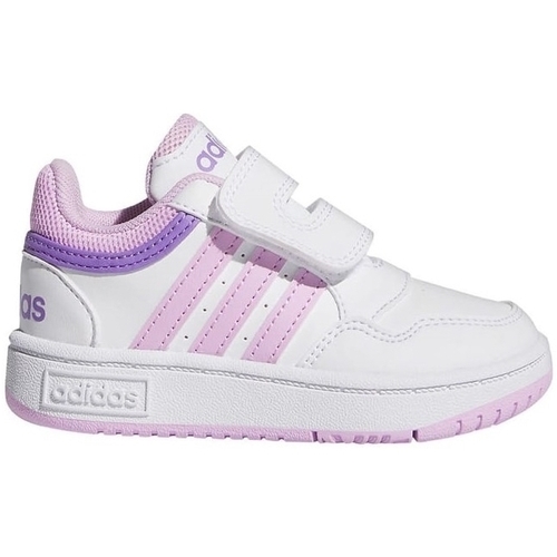 Zapatos Niños Deportivas Moda adidas Originals Baby Hoops 3.0 CF I IF7734 Blanco