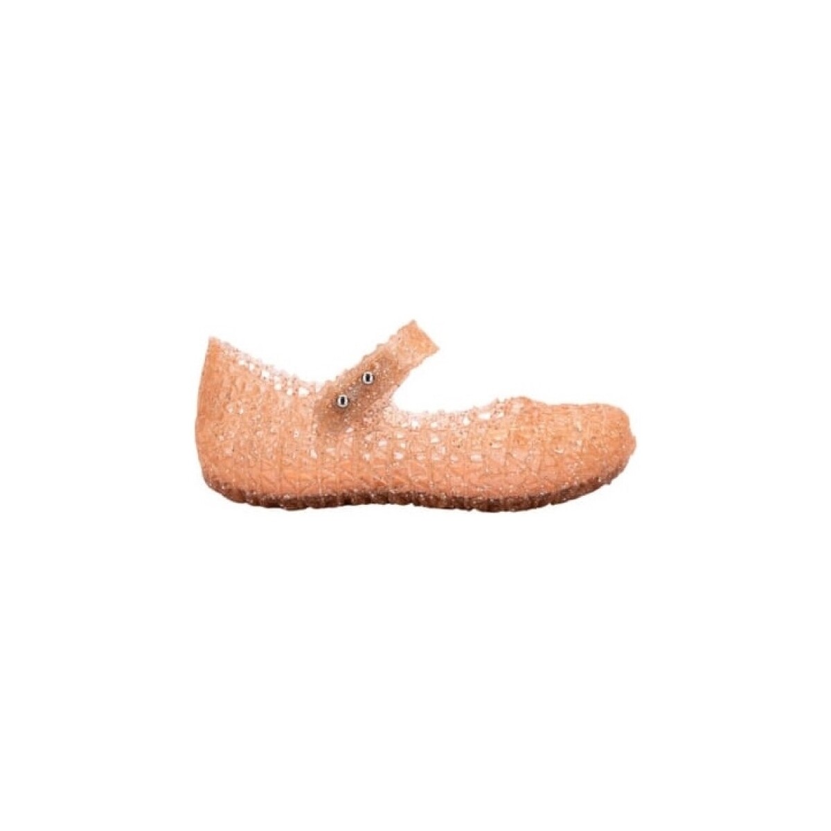 Zapatos Niños Sandalias Melissa MINI  Campana Papel B - Glitter Orange Naranja