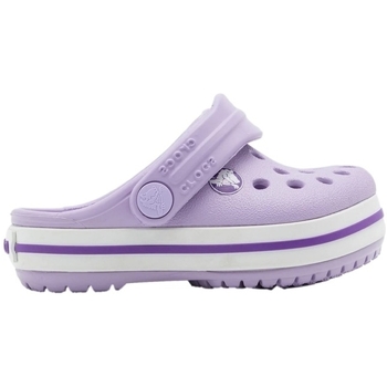 Zapatos Niños Sandalias Crocs Sandálias Baby Crocband - Lavender/Neon Purple Violeta