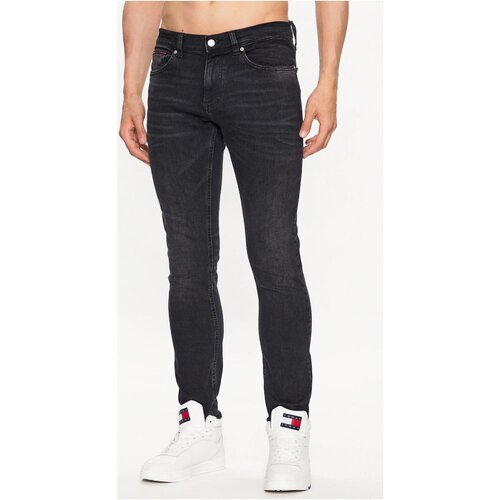 textil Hombre Pantalones chinos Tommy Jeans DM0DM16641 - Hombres Negro