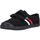 Zapatos Deportivas Moda Kawasaki Retro Shoe W/velcro K204505-ES 1001S Black Solid Negro