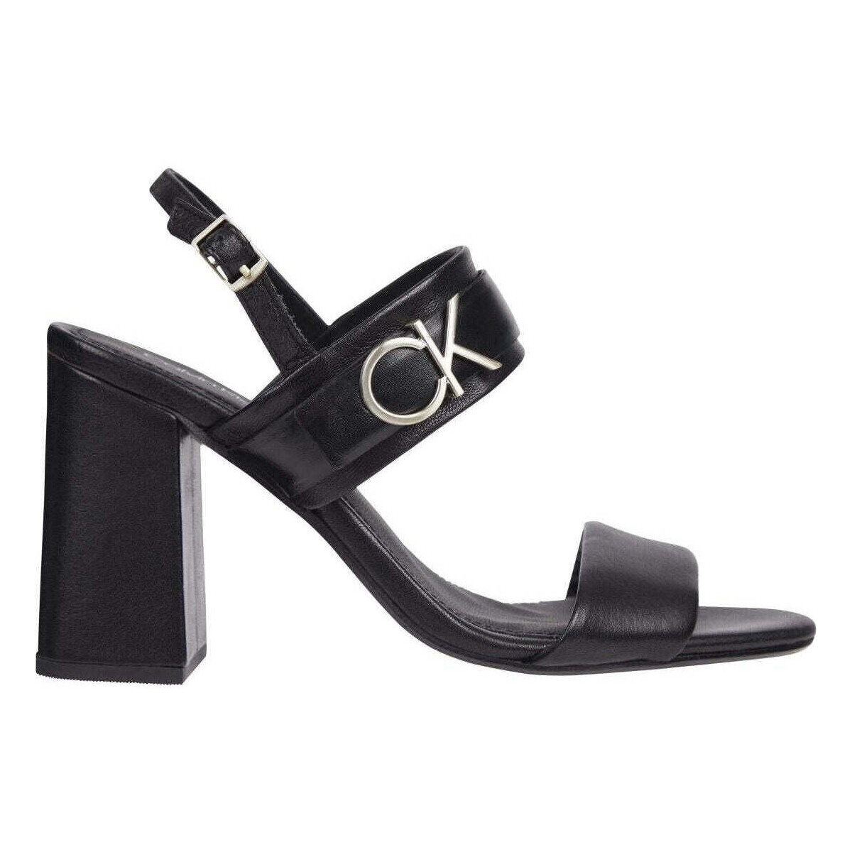 Zapatos Mujer Sandalias de deporte Calvin Klein Jeans  Negro