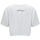 textil Mujer Tops y Camisetas Ed Hardy Tiger glow crop top white Blanco