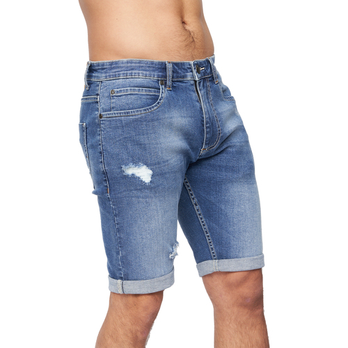 textil Hombre Shorts / Bermudas Crosshatch Riptrey Abraised Azul