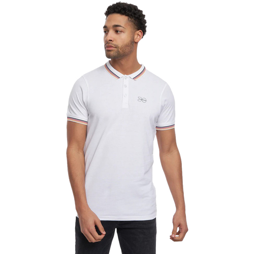 textil Hombre Tops y Camisetas Crosshatch Vellamort Blanco